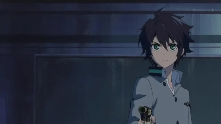 Кадры из аниме Последний серафим (2015)
